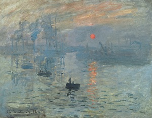 Впечатление. Восходящее солнце 1872г